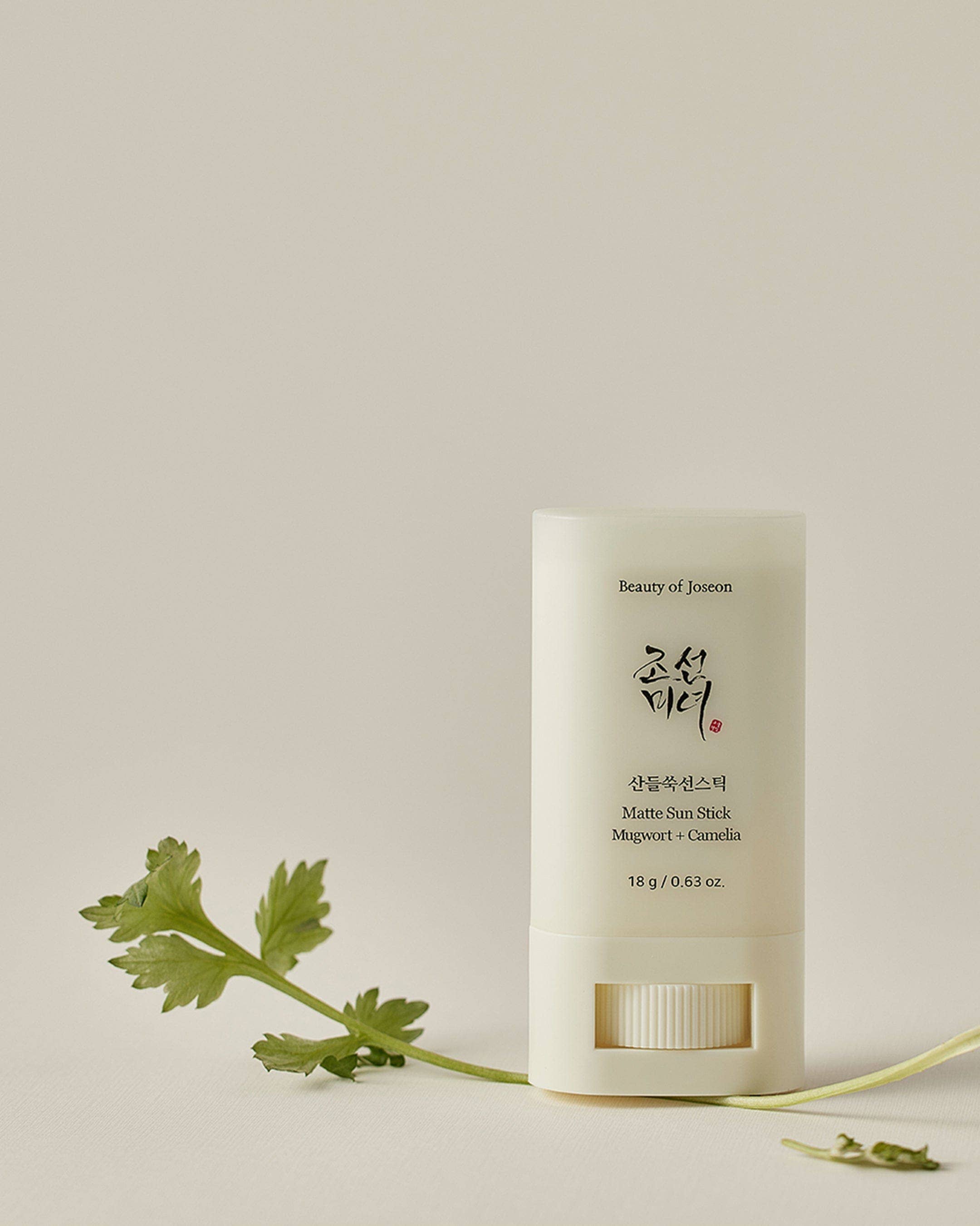 BEAUTY OF JOSEON Matte Sun Stick: Mugwort + Camelia (SPF50)