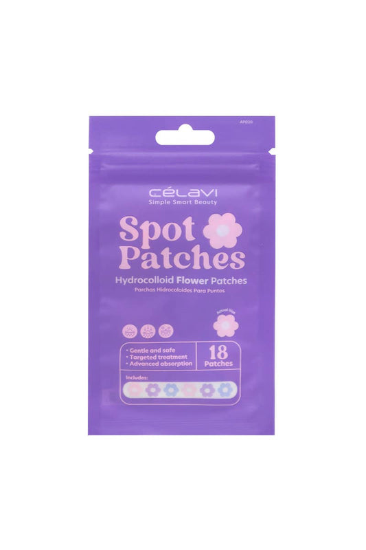 Patchs anti-acné en forme de fleur