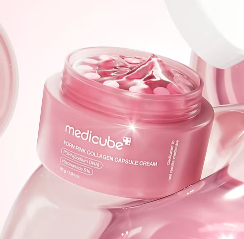 MEDICUBE Crème en capsules collagène rose PDRN à l'ADN de saumon