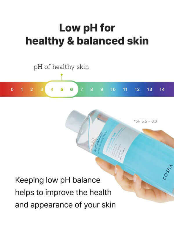 COSRX Low pH Niacinamide Micellar Cleansing Water (400ml)