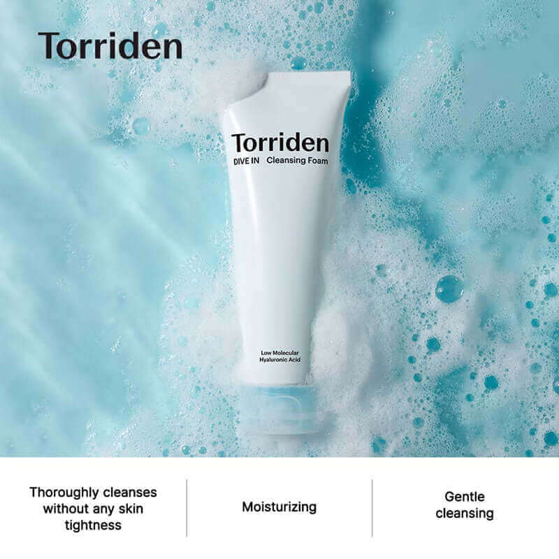 TORRIDEN Dive-In Low Molecular Hyaluronic Acid Cleansing Foam (150ml)